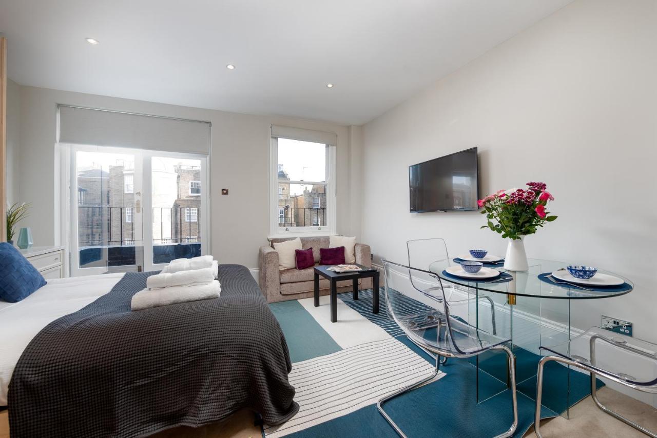 Capital Sloane Street Studio With Balcony London Ngoại thất bức ảnh